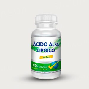 Ácido Alfa Lipoico - 300mg - 60 Cápsulas