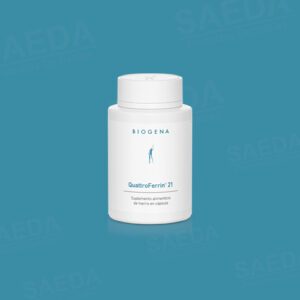 Hierro de 4 fuentes - Quattro Ferrin 21 - Biogena - 60 Cápsulas